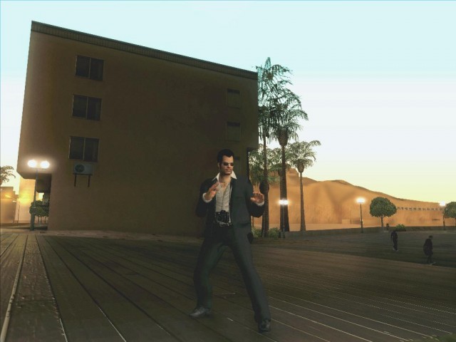 Frank West with glasses (Dead Rising 2: Off the Record)